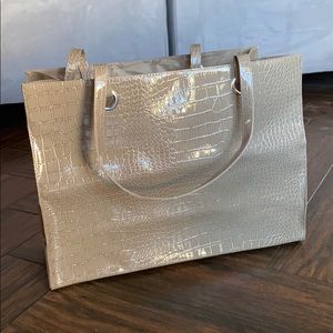SNAKESKIN TOTE